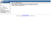 Tablet Screenshot of iammea.org